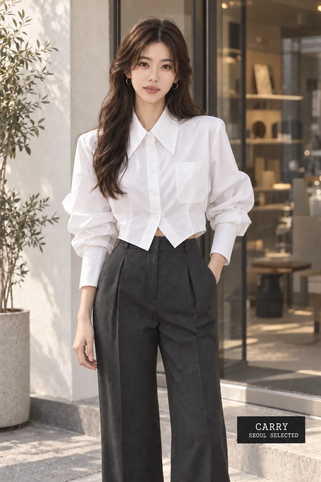 Shop the White Collar Look