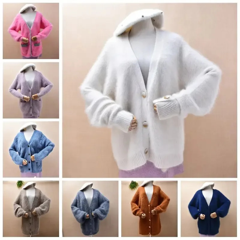 [FW26-063] Beige Cashmere Knitted Sweater