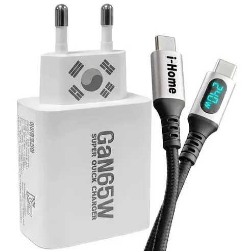 초고속 국산충전기 아이홈 Gan65W 30W C타입 PD PPS…