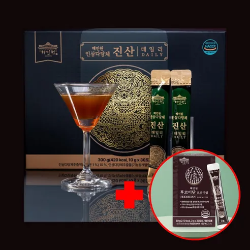 혜민원 인삼다당체 진산 데일리 스틱 TV방영 1개월분 사포닌… 10g
