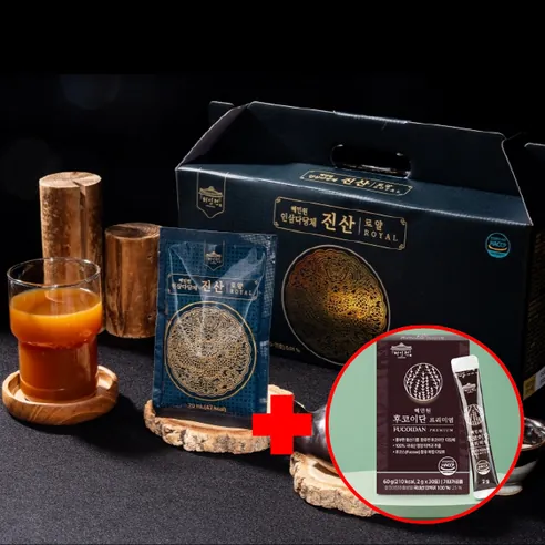 혜민원 인삼다당체 진산로얄 TV방영 특허 공법 원료 사용 1개월분… 70ml