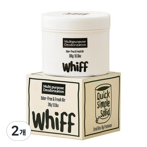 [공식몰] WHIFF 위프 탈취제 화장실 집안 방 홀애비 실내 악취… 300ml