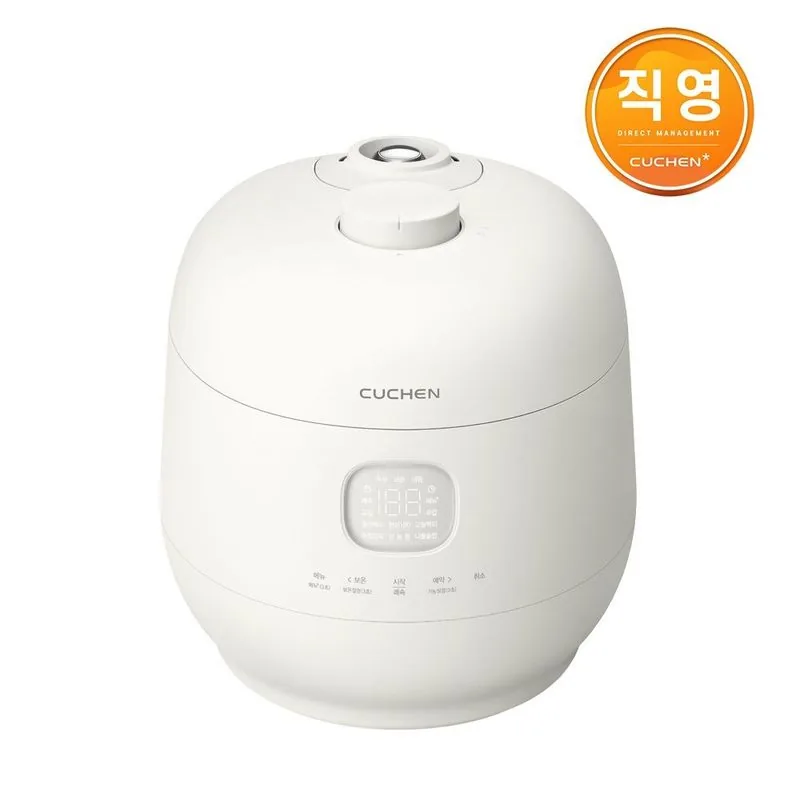 쿠첸 브레인 미니 풀스텐 듀얼프레셔 IH 전기압력밥솥 3인용 (CRT-TWS0310W)