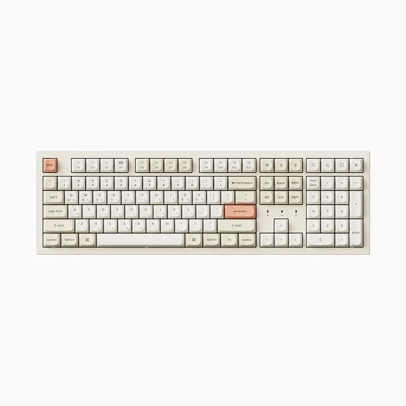 키크론 K10 Ultra 8K 레트로 파스텔 RGB 핫스왑 저소음 바나나축
