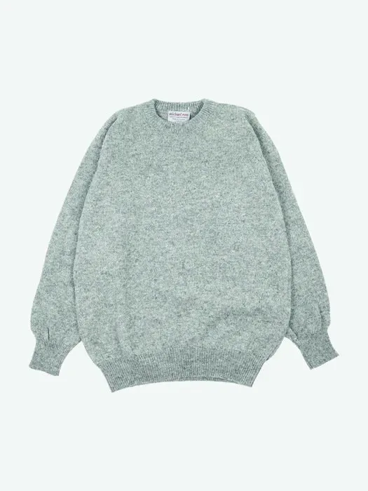 [M26-174] 마이클 로스 플레인 크루넥 스틸
